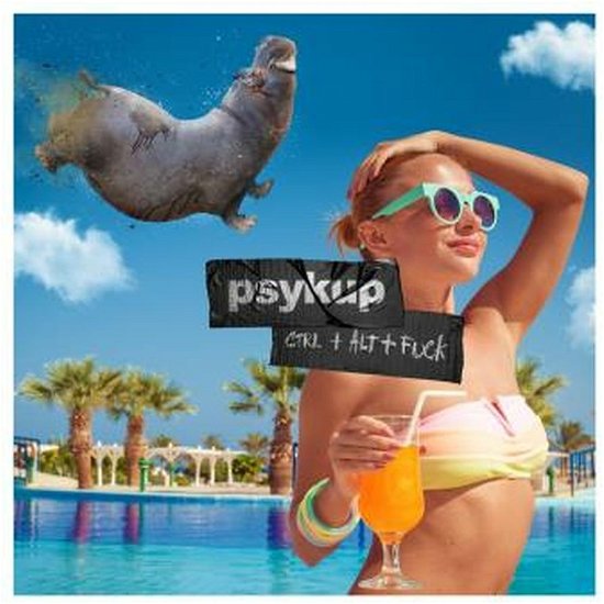 Cover for Psykup · Ctrl + Alf + Fuck (LP) (2017)