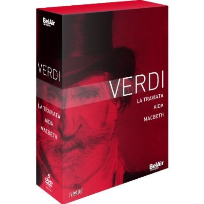 Cover for Giuseppe Verdi · Traviata / Aida / Macbeth (DVD) [Limited edition] [Box set] (2013)