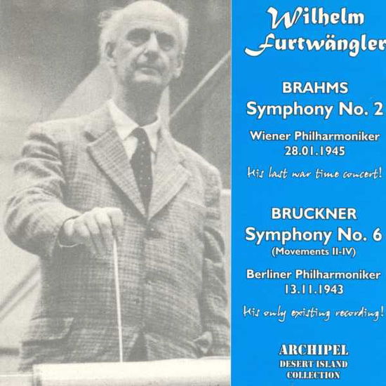 Cover for Furtwängler · Symphony No.  2 (rec. 1945) Archipel Klassisk (CD) (2000)