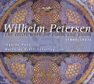 Cover for Ingo De Haas &amp; Matthias Graff-schestag · Petersen / Complete Works For Violin (CD) (2009)