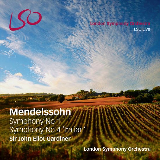 Cover for John Eliot Gardiner · Mendelssohn:symphony No.1 &amp; No (CD) [Japan Import edition] (2016)