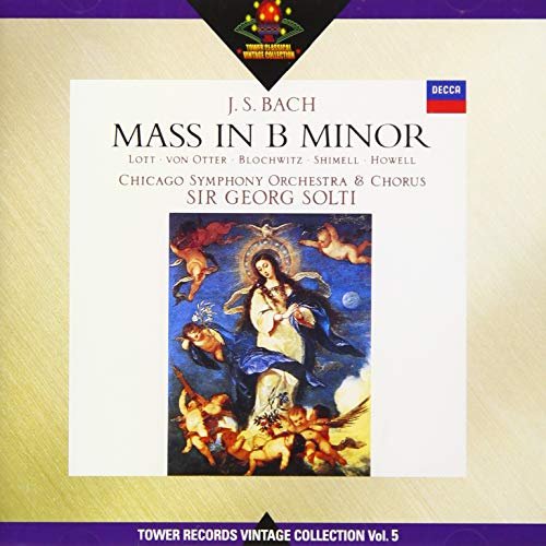 Cover for Georg Solti · Bach: Mass In B Minor (CD) [Japan Import edition] (2022)