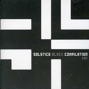 Cover for Black Compiled by Xavier Morel / Various · Solstice Black Compilation By Xavier Morel (CD) (2018)