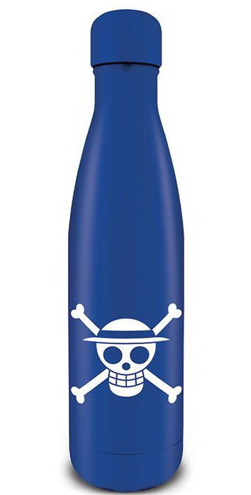 One Piece (Straw Hat Pirates Emblem) Metal Drinks Bottle - One Piece - Merchandise - ONE PIECE - 5050574255066 - 