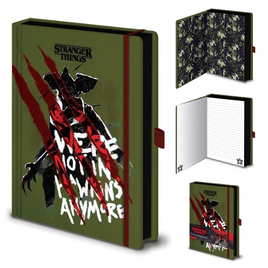 Cover for Stranger Things: Pyramid · Stranger Things 4 (Not In Hawkins) A5 Premium Notebook (Pocketbok) (2023)