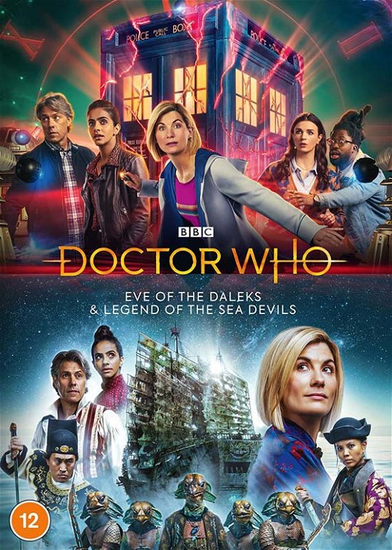 Cover for Doctor Who Series 13 - the Spe · Doctor Who Series 13 - The Specials - Eve Of The Daleks / Legend Of The Sea Devils (DVD) (2022)