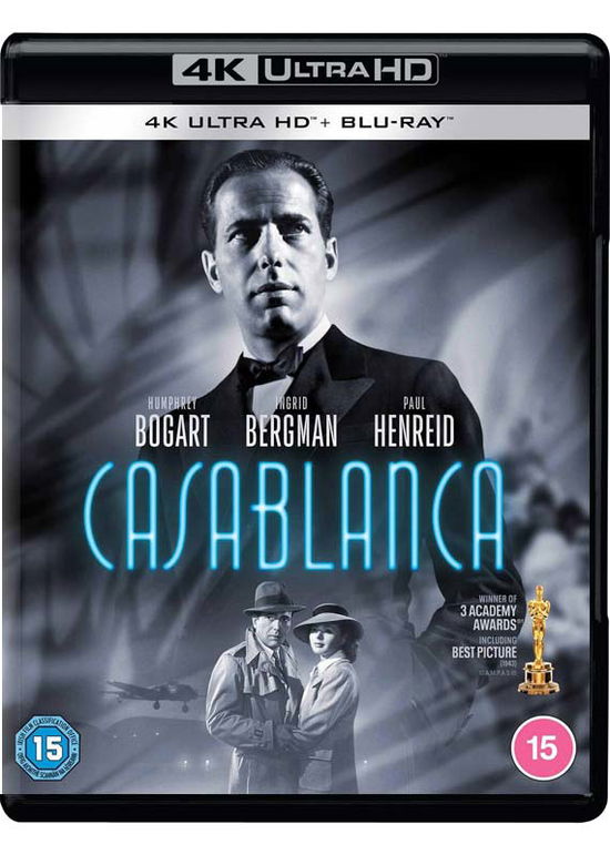 Casablanca - Casablanca Uhd - Películas - Warner Bros - 5051892239066 - 7 de noviembre de 2022