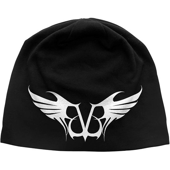 Black Veil Brides Unisex Beanie Hat: Winged Logo - Black Veil Brides - Merchandise - ROCKOFF - 5055339787066 - 