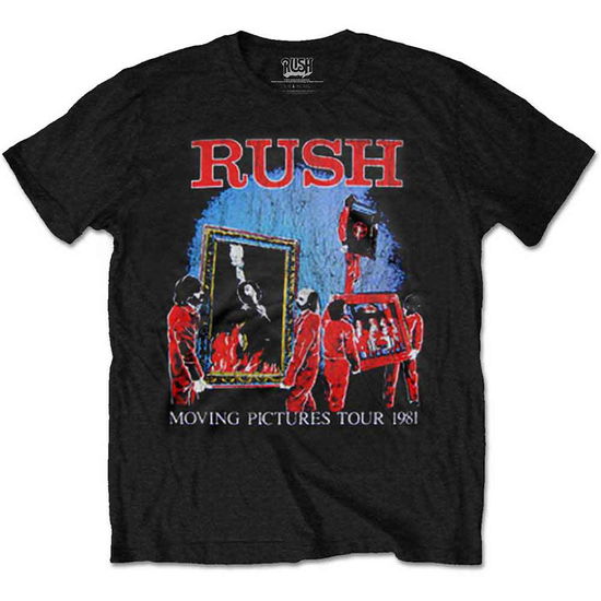 Rush Unisex T-Shirt: Moving Pictures Tour - Rush - Merchandise - Bravado - 5055979947066 - 