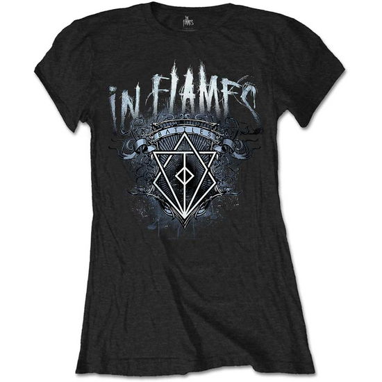 In Flames: Battles Crest (T-Shirt Donna Tg. XL) - In Flames - Fanituote - Bravado - 5055979989066 - 