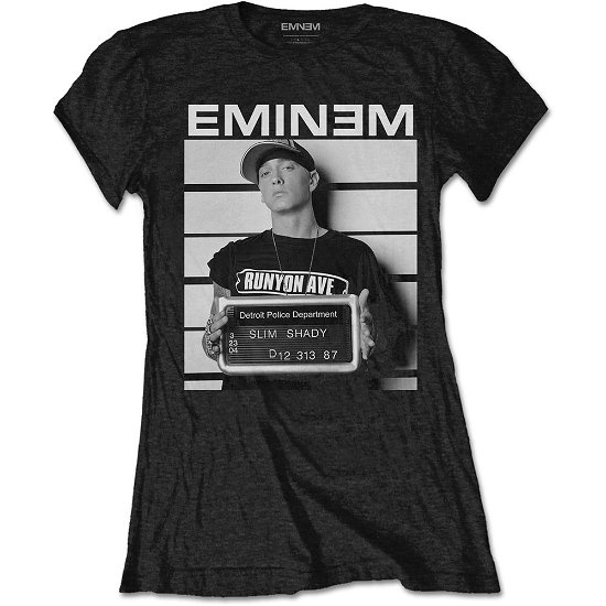 Eminem Ladies T-Shirt: Arrest - Eminem - Merchandise - Bravado - 5056170606066 - 