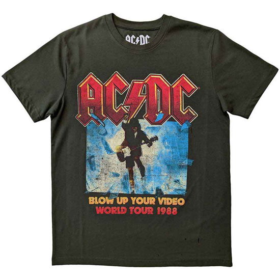 AC/DC Unisex T-Shirt: Blow Up Your Video - AC/DC - Koopwaar -  - 5056561079066 - 