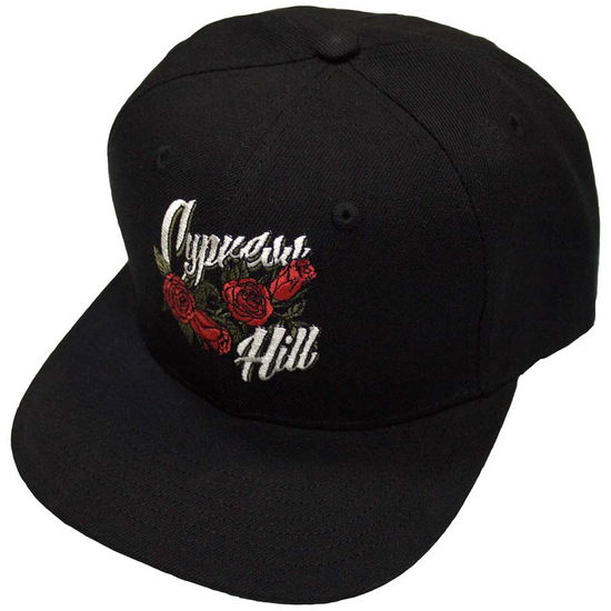 Cover for Cypress Hill · Cypress Hill Unisex Snapback Cap: Roses Logo (Black) (CLOTHES) (2024)