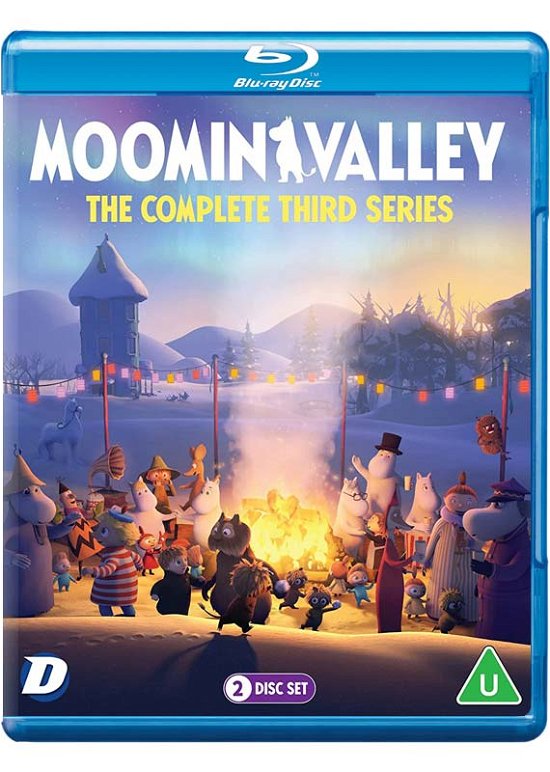 Cover for Moominvalley Series 3 Bluray · Moominvalley: Series 3 Blu-ray (Blu-ray) (2022)