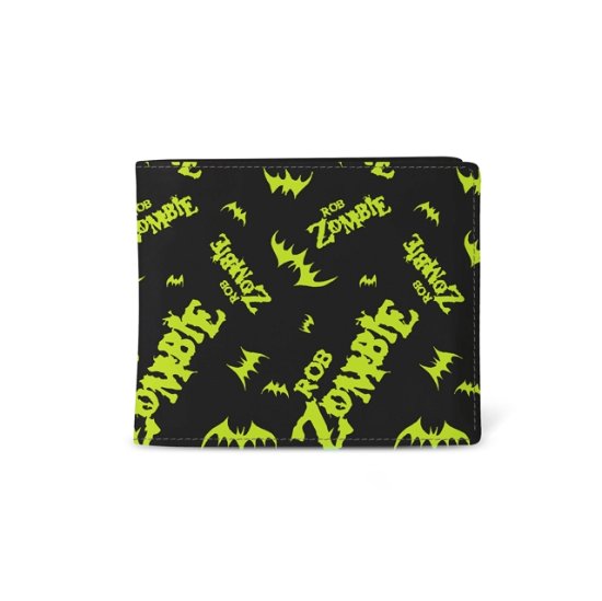 Rob Zombie Bats (Premium Wallet) - Rob Zombie - Merchandise - ROCK SAX - 5060937969066 - 28. Juni 2024