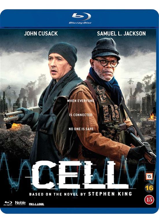 Cover for John Cusack / Samuel L. Jackson · Cell (DVD) (2016)