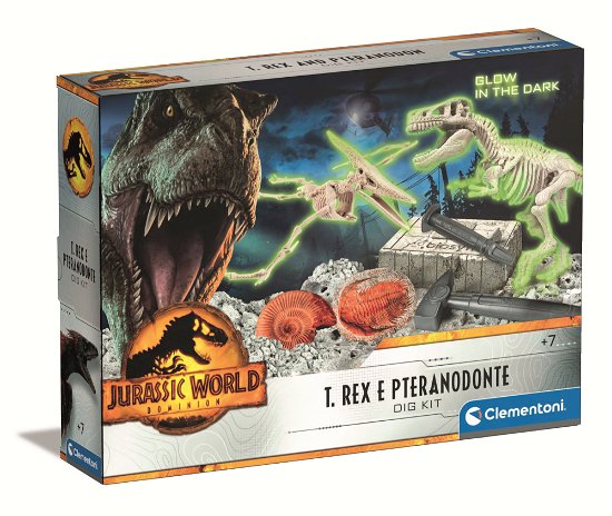 Clementoni: Scientifici Jurassic World 3 · Clementoni: Scientifici Jurassic World 3 - T-rex + Pteranodonte (Toys)