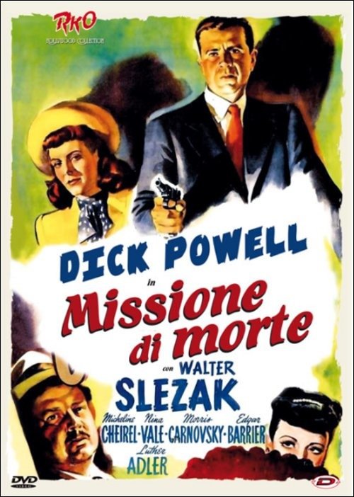 Cover for Edward Dmytryk · Missione Di Morte (DVD) (2015)