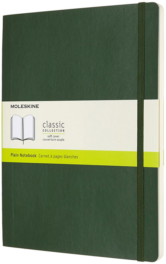 Moleskine: Taccuino Xl Copertina Morbida Pagina Bianca Verde Mirto - Moleskine - Koopwaar - MOLESKINE - 8053853600066 - 20 februari 2019