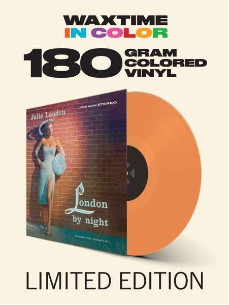 London By Night (Limited Solid Orange Vinyl) - Julie London - Musique - WAXTIME IN COLOR - 8436559466066 - 1 avril 2018