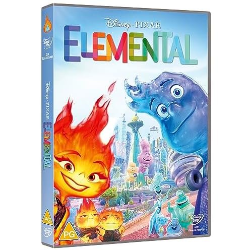 Cover for Peter Sohn · Elemental (DVD) (2023)
