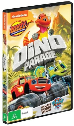 Cover for N/a · Blaze and the Monster Machines - Dino Parade (DVD) (2018)