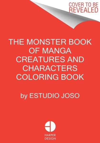 Cover for Estudio Joso · The Monster Book of Manga Creatures and Characters Coloring Book (Paperback Book) (2023)