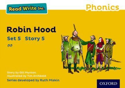 Cover for Gill Munton · Read Write Inc. Phonics: Robin Hood (Yellow Set 5 Storybook 5) - Read Write Inc. Phonics (Paperback Book) (2016)