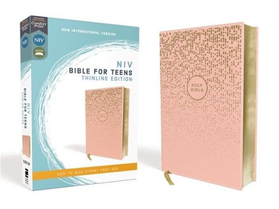 NIV, Bible for Teens, Thinline Edition, Leathersoft, Pink, Red Letter Edition, Comfort Print - Zondervan - Livros - Zondervan - 9780310455066 - 7 de julho de 2020