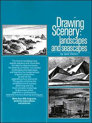 Cover for Hamm, Jack (Jack Hamm) · Drawing Scenery: Seascapes and Landscapes (Paperback Book) (1988)