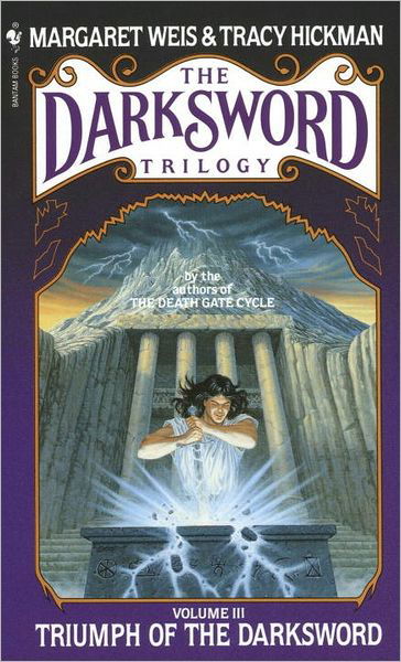 Cover for Margaret Weis · Triumph of the Darksword - The Darksword Trilogy (Pocketbok) (1997)