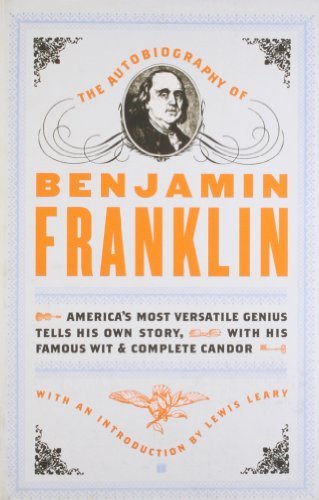 The Autobiography of Benjamin Franklin - Benjamin Franklin - Books - Touchstone - 9780743255066 - January 6, 2004