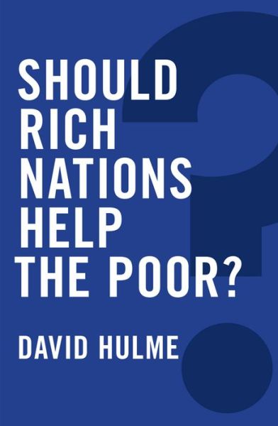 Cover for David Hulme · Should Rich Nations Help the Poor? - Global Futures (Taschenbuch) (2016)