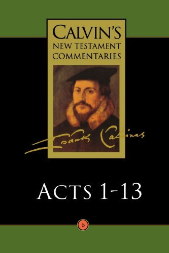 Cover for Mr. John Calvin · Calvin's New Testament Commentaries, Volume 6: Acts 1-13 (Paperback Book) (1995)