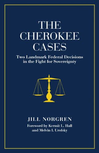 Cover for Jill Norgren · The Cherokee Cases: Two Landmark Federal Decisions in the Fight for Sovereignty (Paperback Book) (2004)