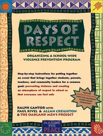 Cover for Oakland Men's Project · Days of Respect: Organizing a School-wide Violence Prevention Program (Pocketbok) [1st edition] (2002)