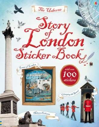 Cover for Rob Lloyd Jones · Story of London Sticker Book - Information Sticker Books (Paperback Bog) [New edition] (2014)