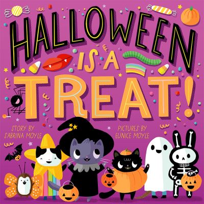 Cover for Hello!Lucky · Halloween Is a Treat! (A Hello!Lucky Book) - A Hello!Lucky Book (Board book) (2022)