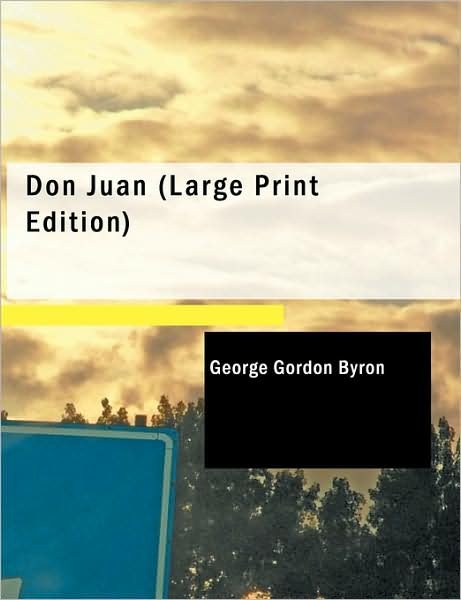 Cover for Byron, George Gordon, Lord · Don Juan (Paperback Book) (2009)
