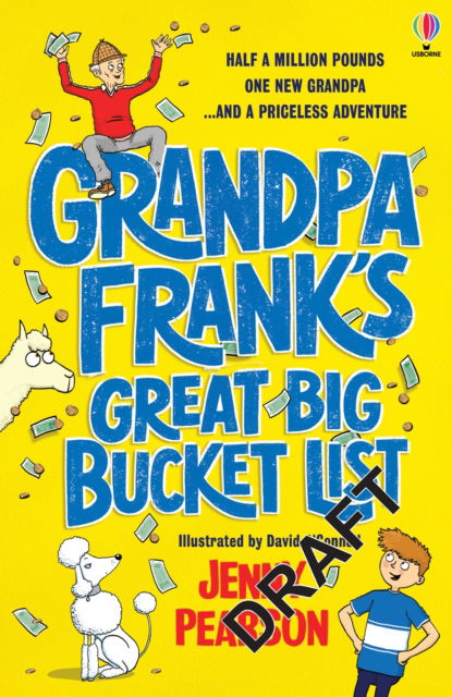 Cover for Jenny Pearson · Grandpa Frank's Great Big Bucket List (Paperback Book) (2022)