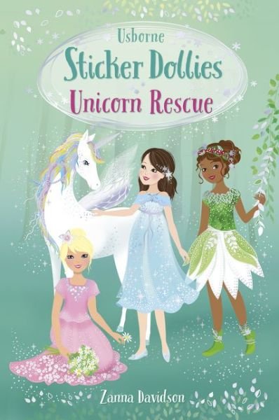 Cover for Zanna Davidson · Sticker Dollies: Unicorn Rescue - Sticker Dollies (Hardcover bog) (2020)