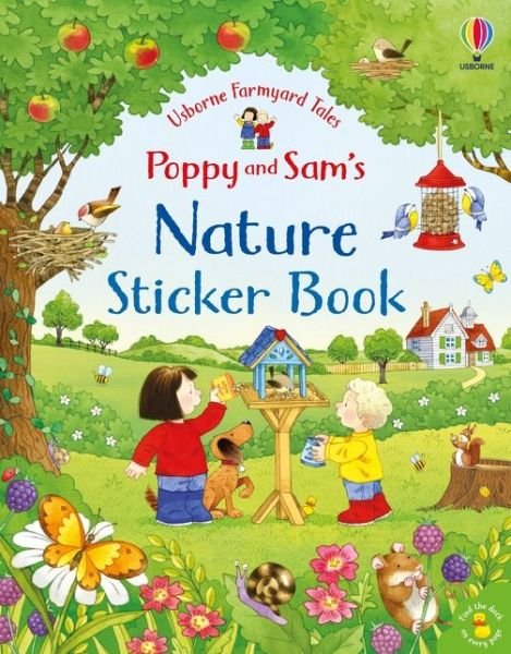 Poppy and Sam's Nature Sticker Book - Farmyard Tales Poppy and Sam - Kate Nolan - Books - Usborne Publishing Ltd - 9781474990066 - May 27, 2021