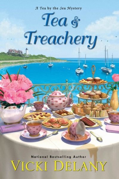 Cover for Vicki Delany · Tea and Treachery (Hardcover Book) (2020)