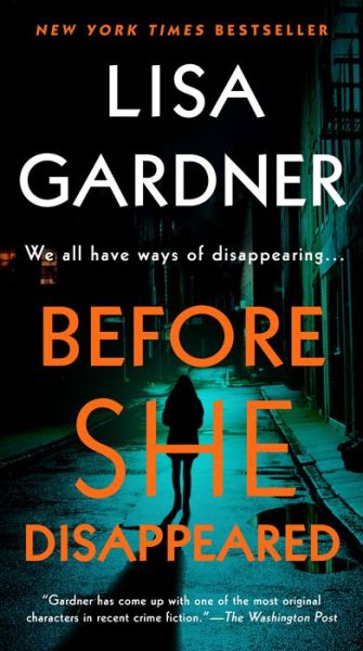 Cover for Lisa Gardner · Before She Disappeared: A Novel - A Frankie Elkin Novel (Pocketbok) (2021)