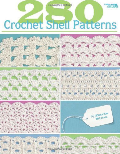 Cover for Darla Sims · 280 Crochet Shell Patterns (Paperback Book) (2006)