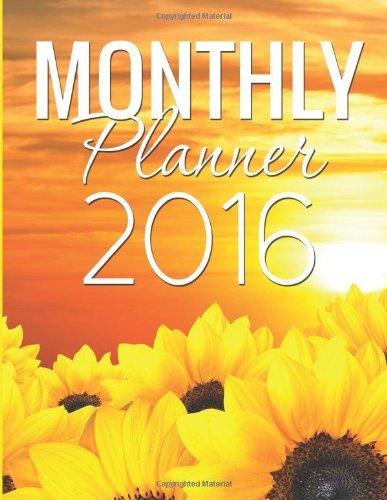 Cover for Speedy Publishing LLC · Monthly Planner 2016 (Paperback Book) (2014)