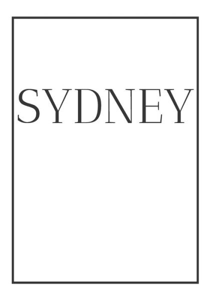 Cover for Contemporary Interior Design · Sydney (Paperback Book) (2019)