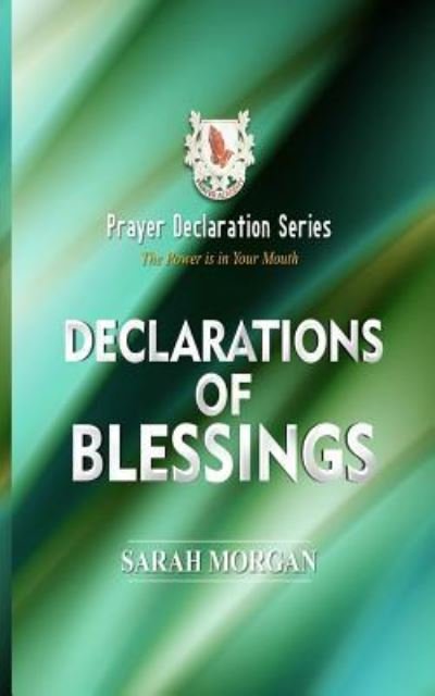 Cover for Sarah Morgan · Prayer Declaration Series (Paperback Bog) (2018)