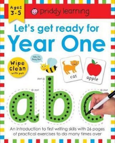 Cover for Priddy Books · Let's Get Ready for Year One - Wipe Clean Workbooks (Spiral Book) (2017)