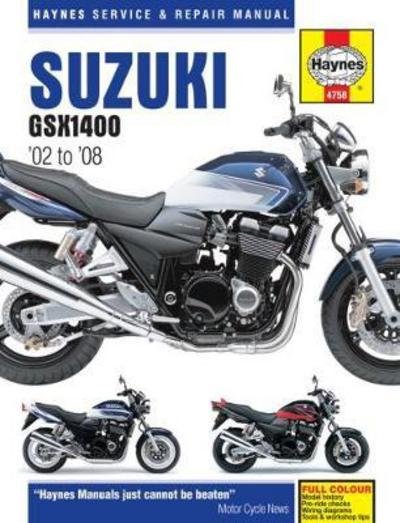 Cover for Haynes Publishing · Suzuki GSX 1400 (02 - 08) (Taschenbuch) (2017)